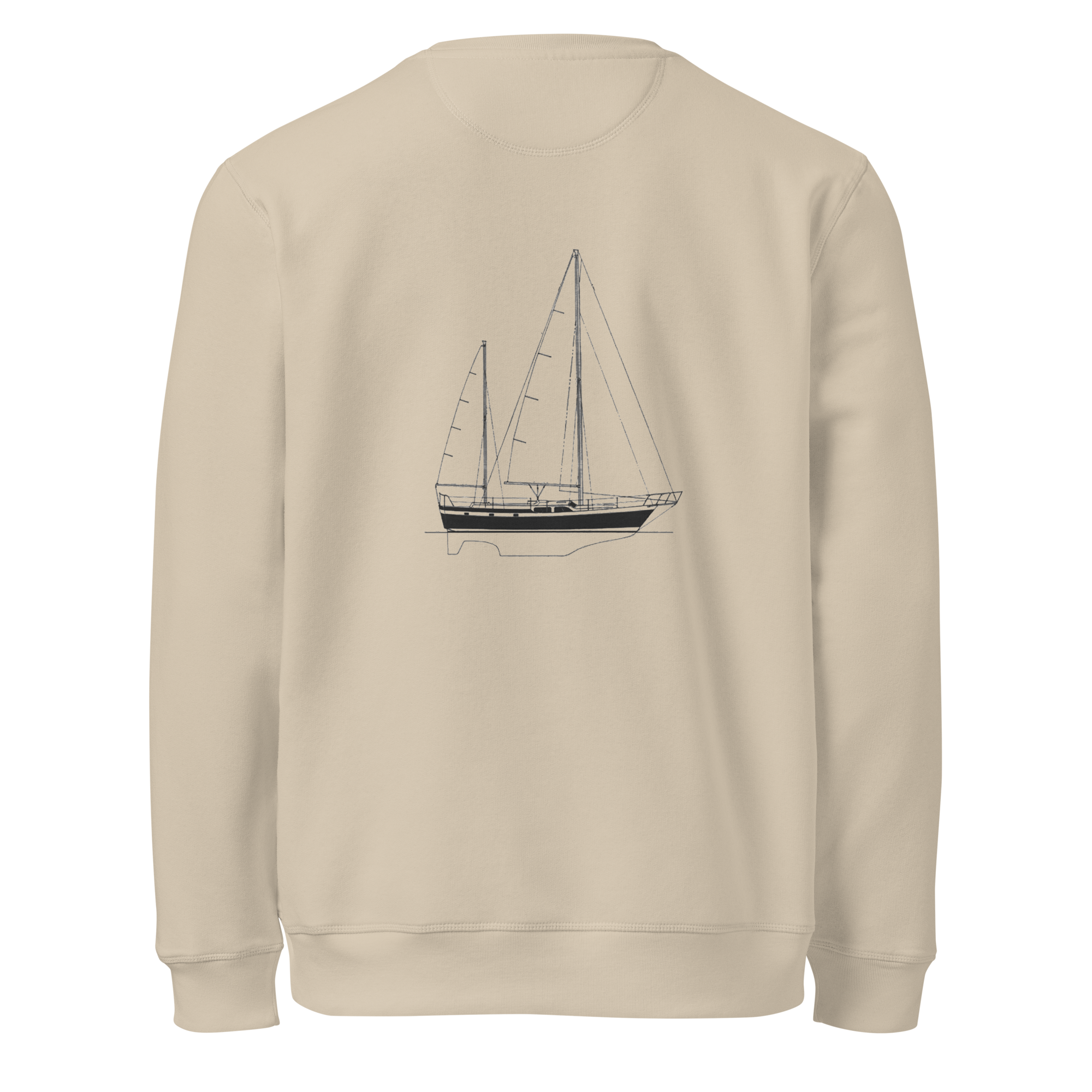 Stern Sweatshirt | Custom Sailboat Sweater