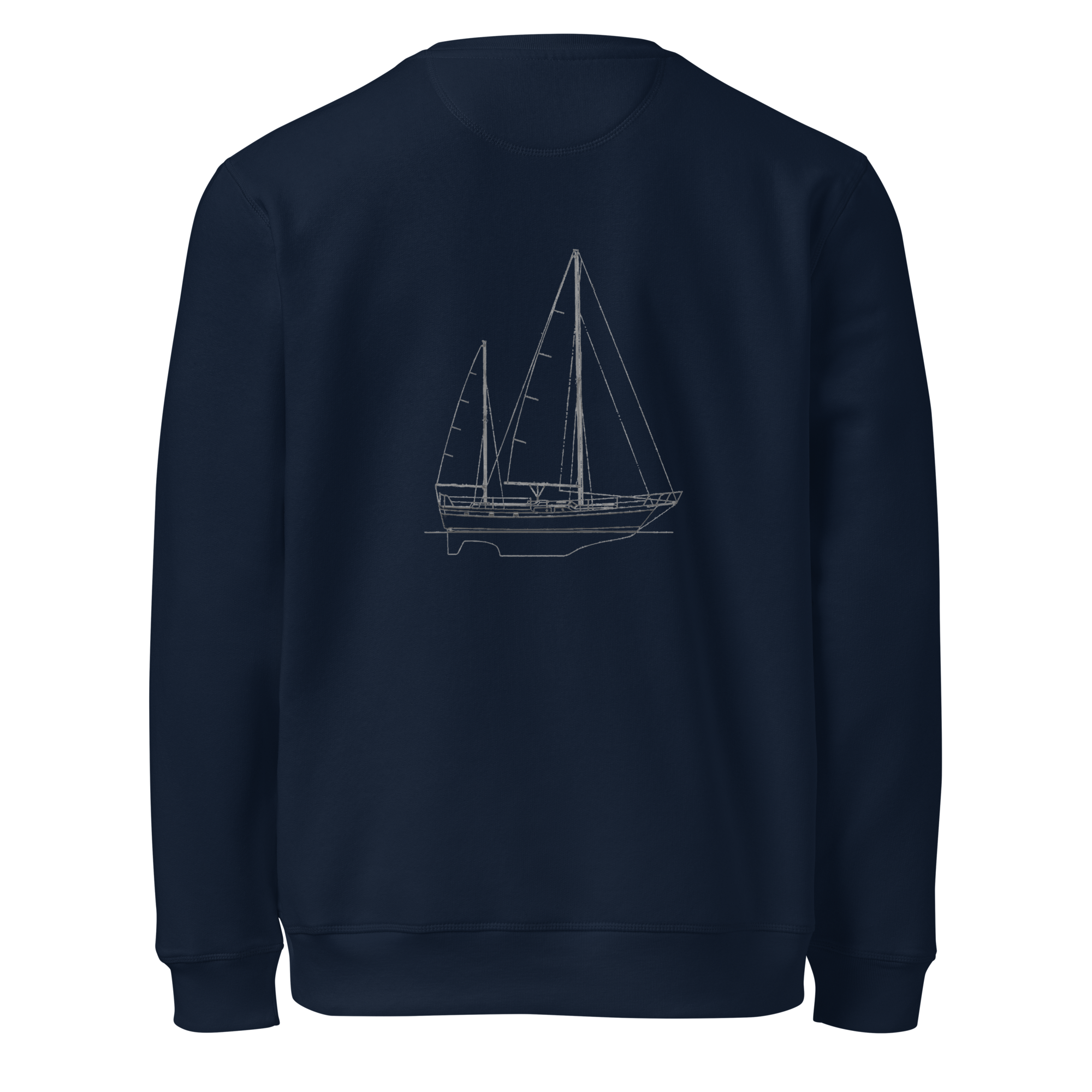 Stern Sweatshirt | Custom Sailboat Sweater