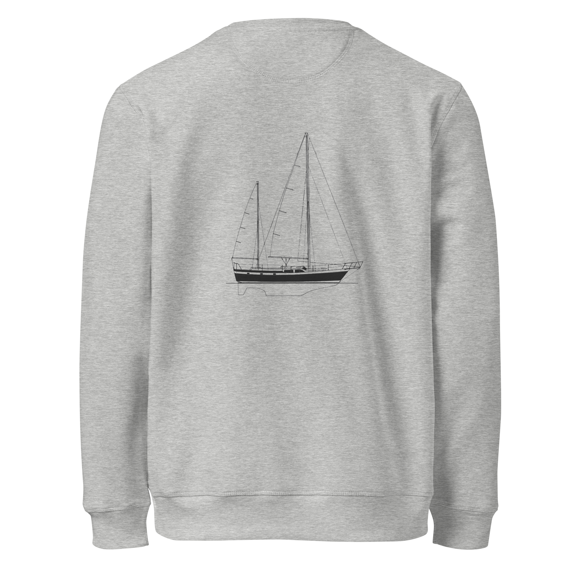 Stern Sweatshirt | Custom Sailboat Sweater
