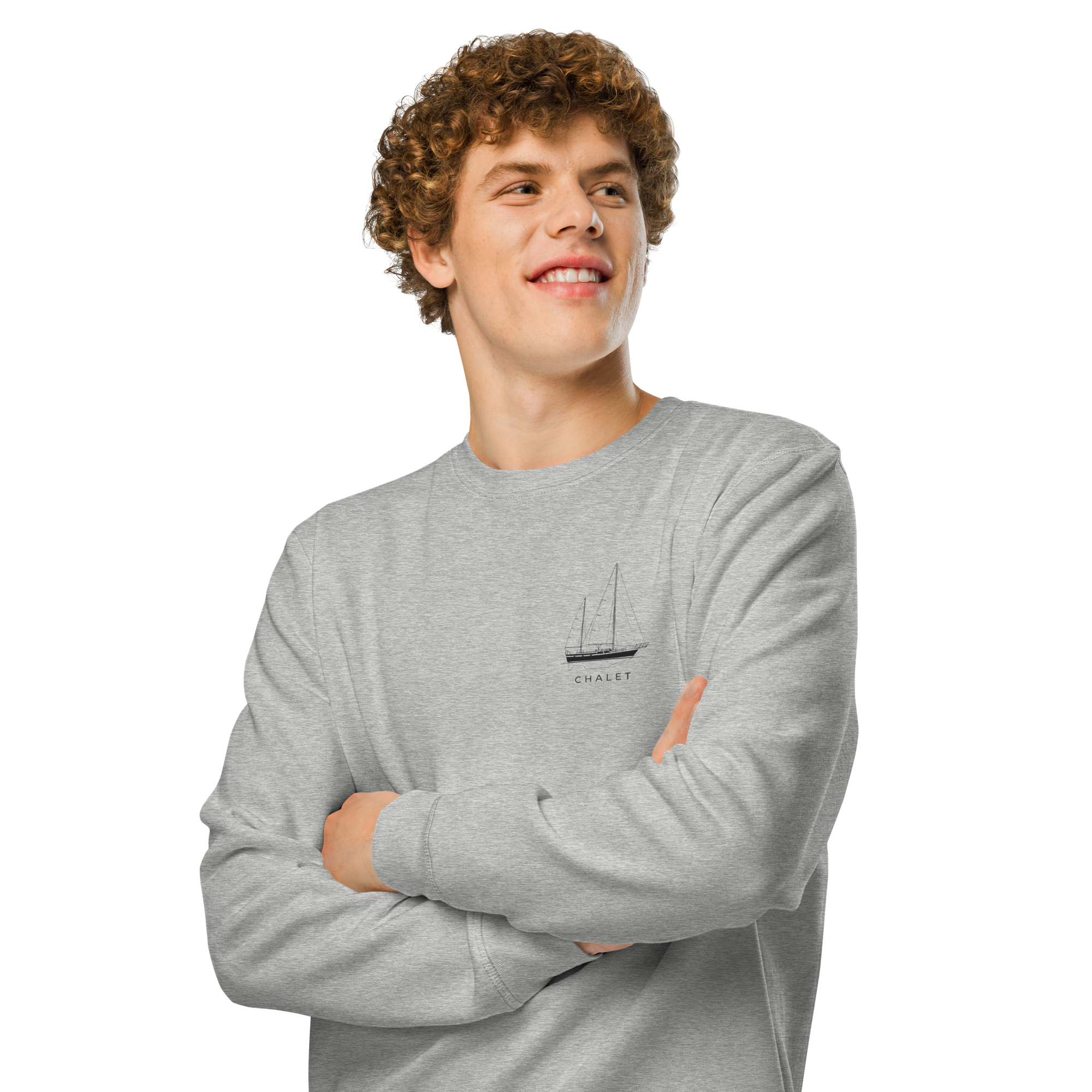 Stern Sweatshirt | Custom Sailboat Sweater