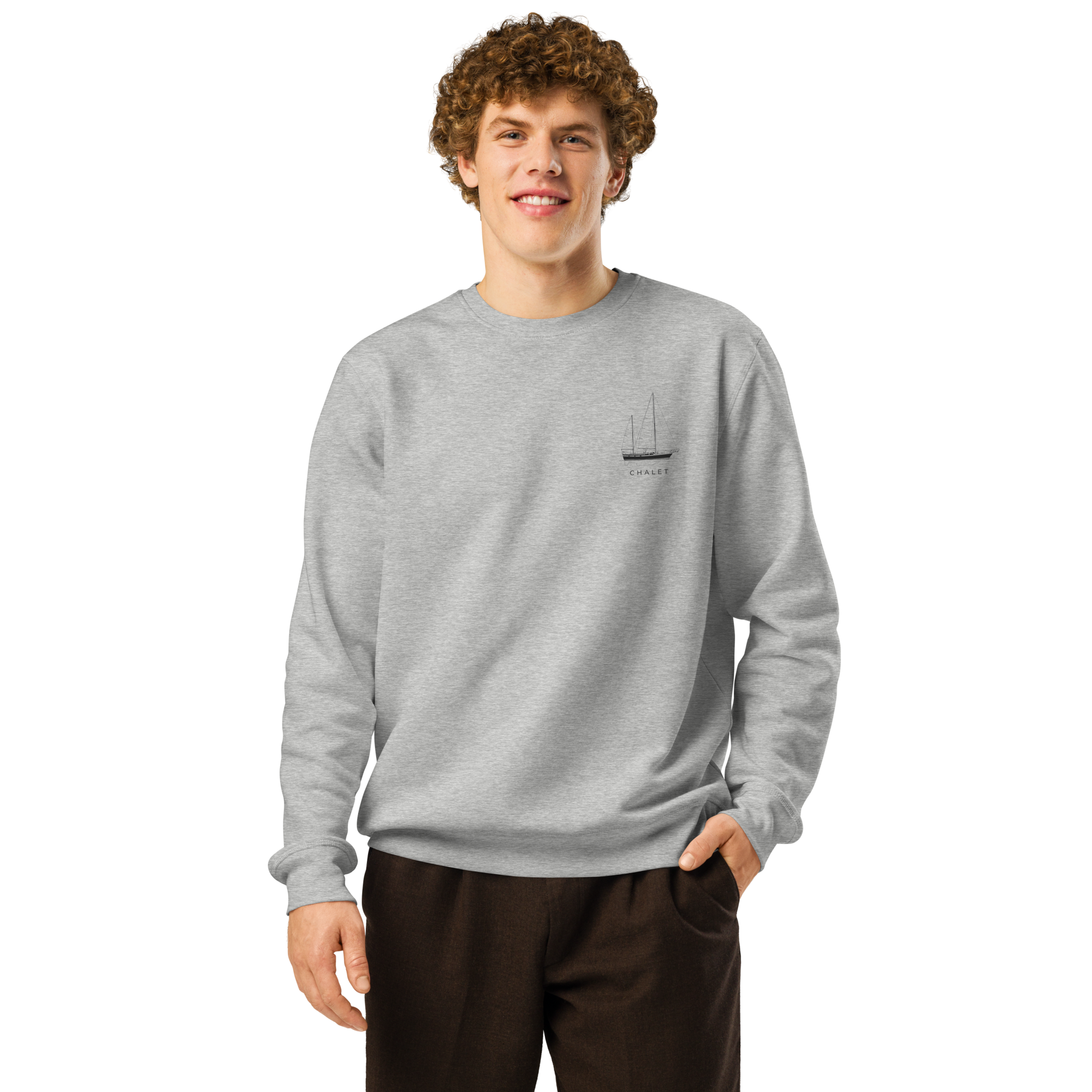 Stern Sweatshirt | Custom Sailboat Sweater